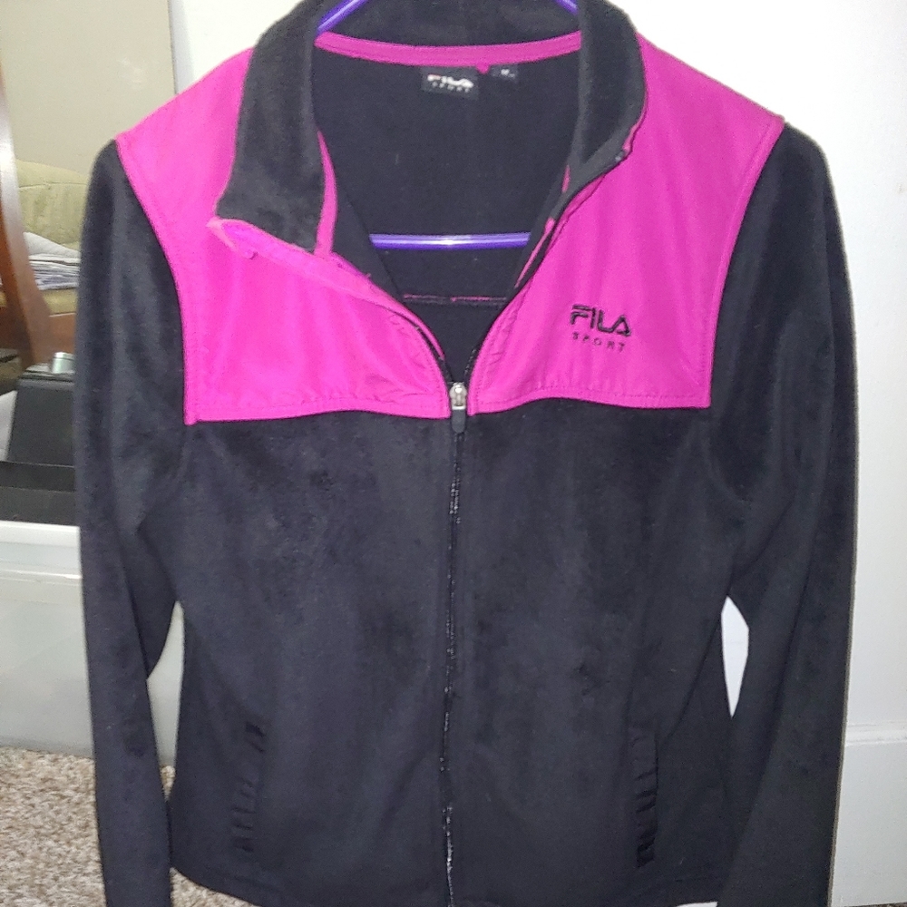 Super Soft Fleece Fila Jacket